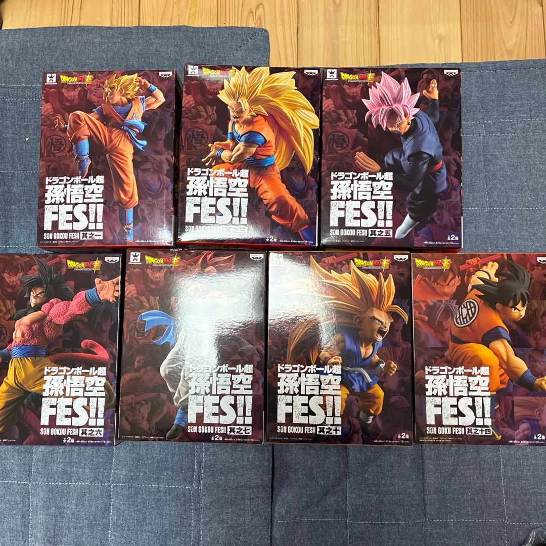 ドラゴンボール フィギュア 7点セット