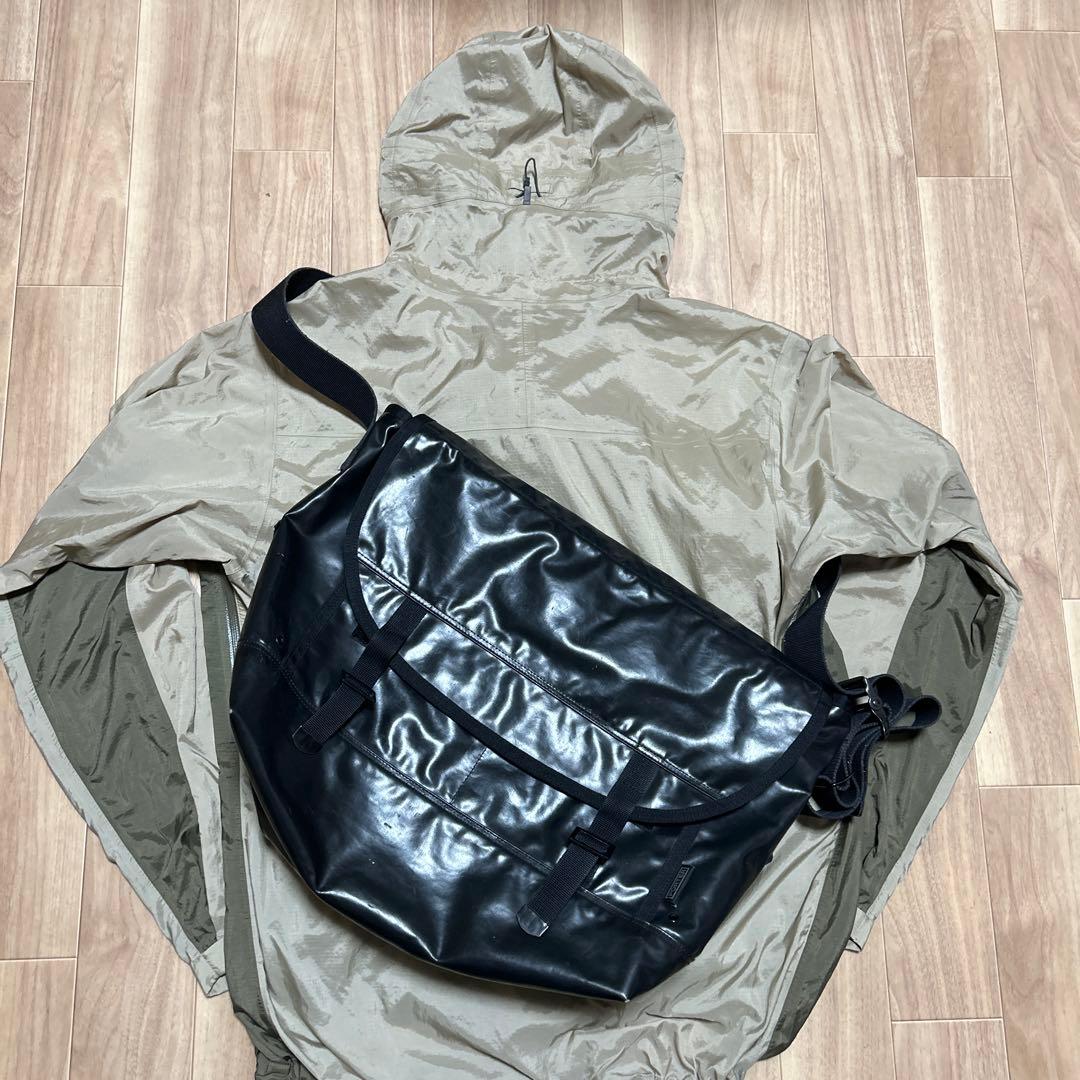 old porter ポーター　メッセンジャーバッグ　黒　ブラック　古着　90s