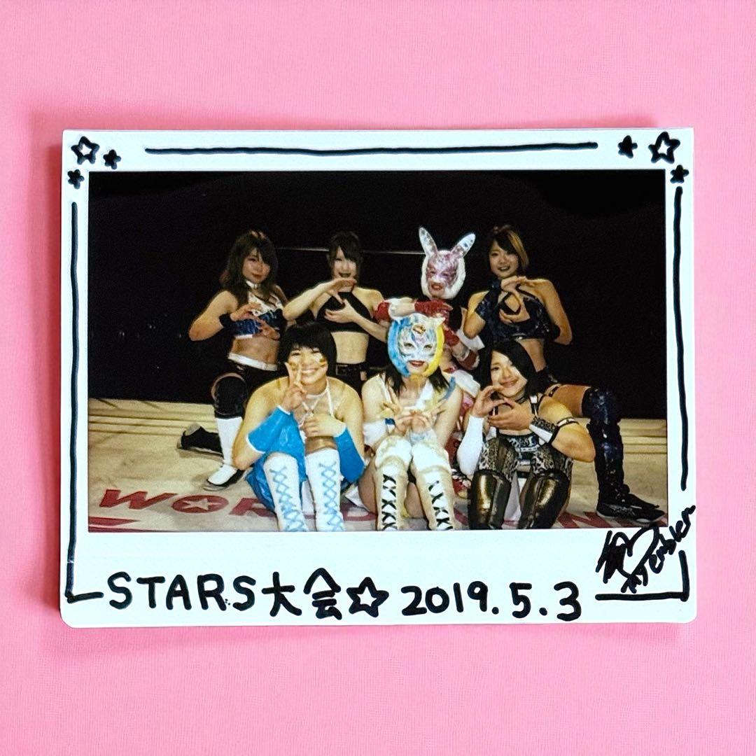 【貴重品】STARDOM ☆ STARS チェキ ☆ 鹿島沙希サイン入り