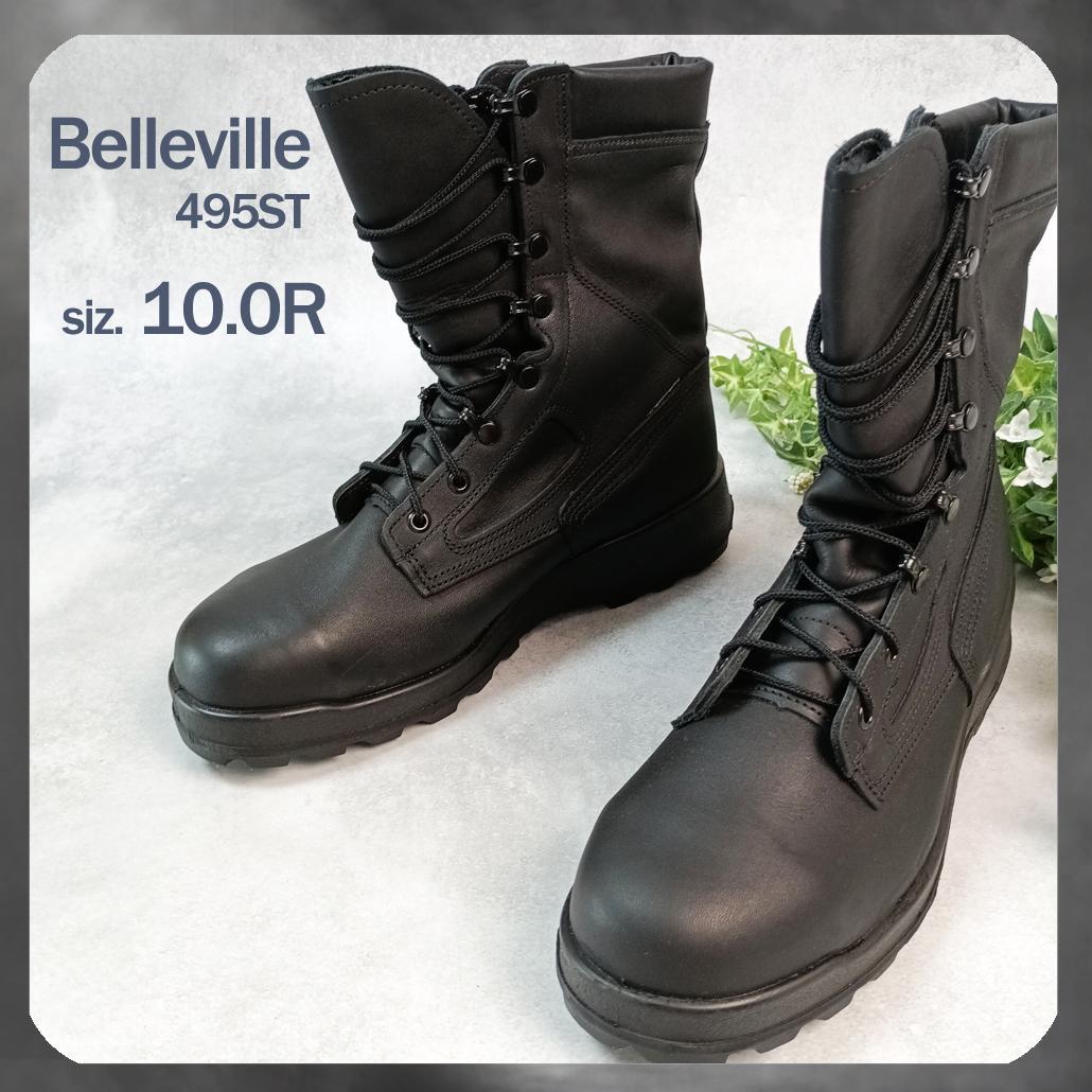定価8.3万円 美品 Belleville社 U.S.Navyブーツ 495ST Belleville 495ST Navy General Purpose Steel Toe Boot