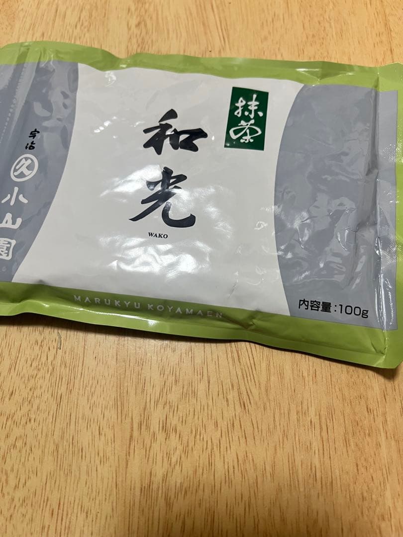 丸久小山園　抹茶 和光 100g 袋
