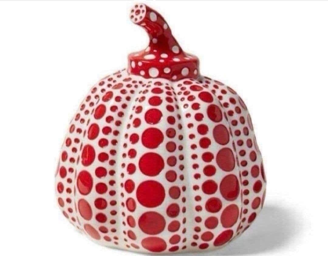 草間彌生 カボチャ （パンプキン） 赤　パンプキン　オブジェ