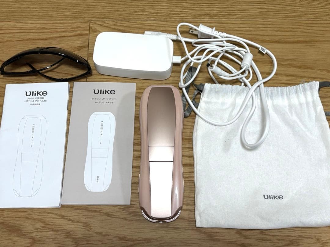 一度使用のみ　脱毛器　Ulike Air10 ユーライク ピンクゴールド