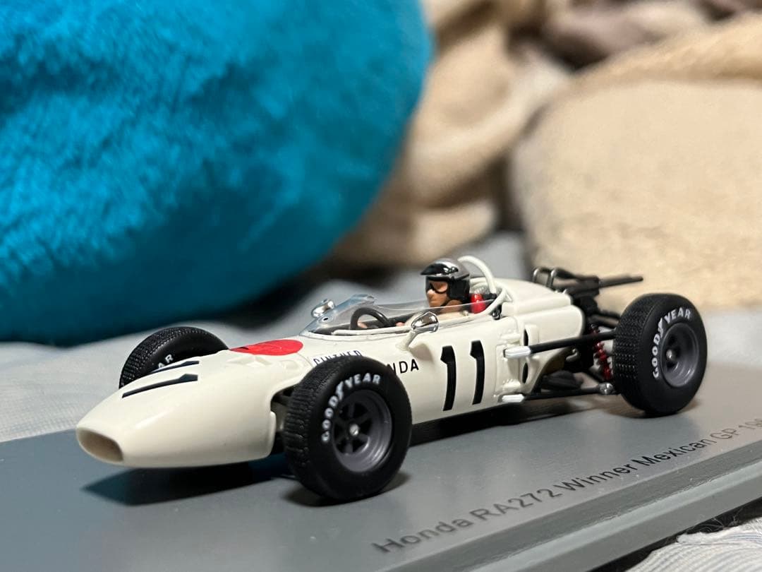 ミニカー Honda RA272 Winner Mexican GP 1965 Honda公式ウェア＆グッズ オンラインショップ｜1/43 RA272 Winner