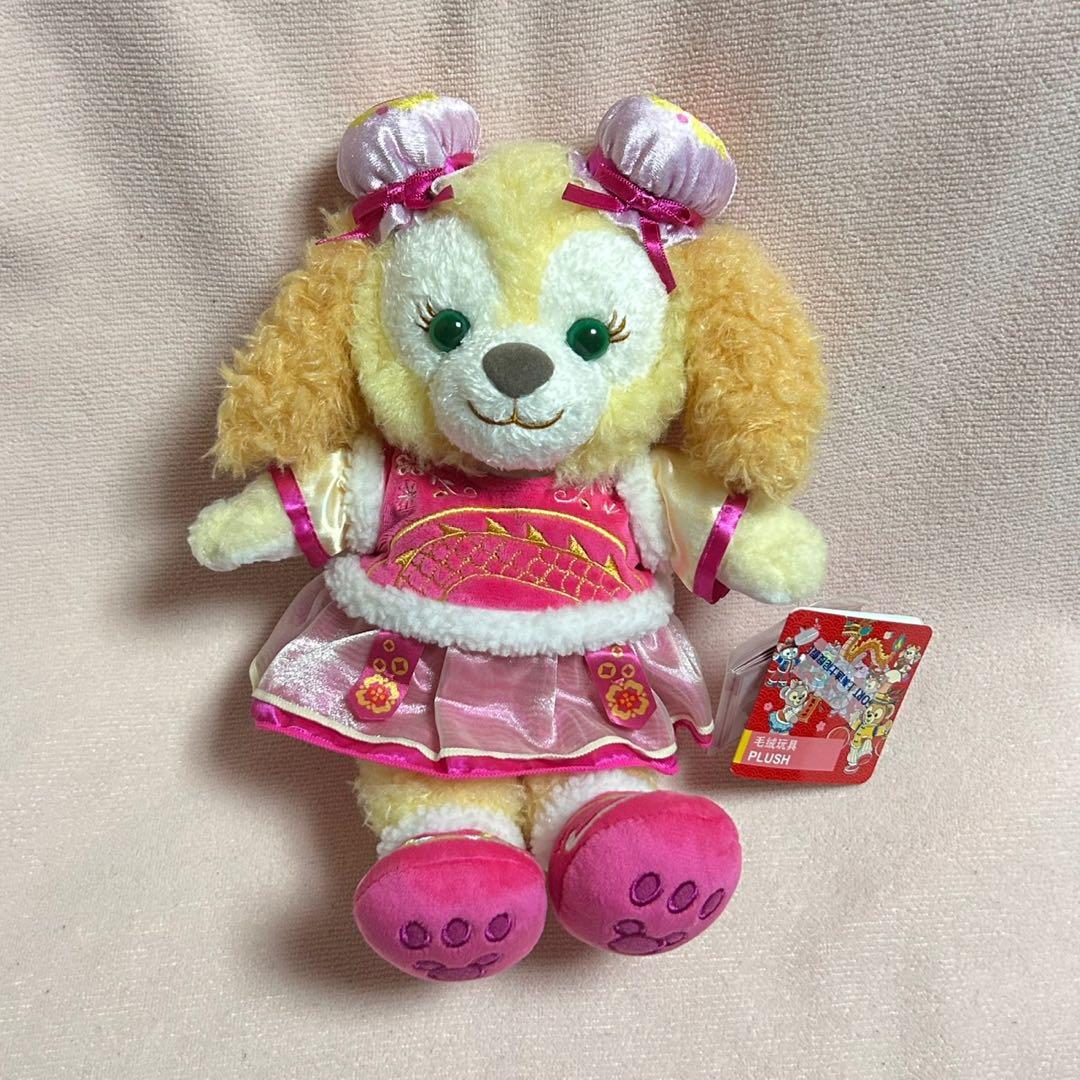 タグ付き 上海ディズニー 2024 新春 クッキーアン SS ぬいぐるみ 辰