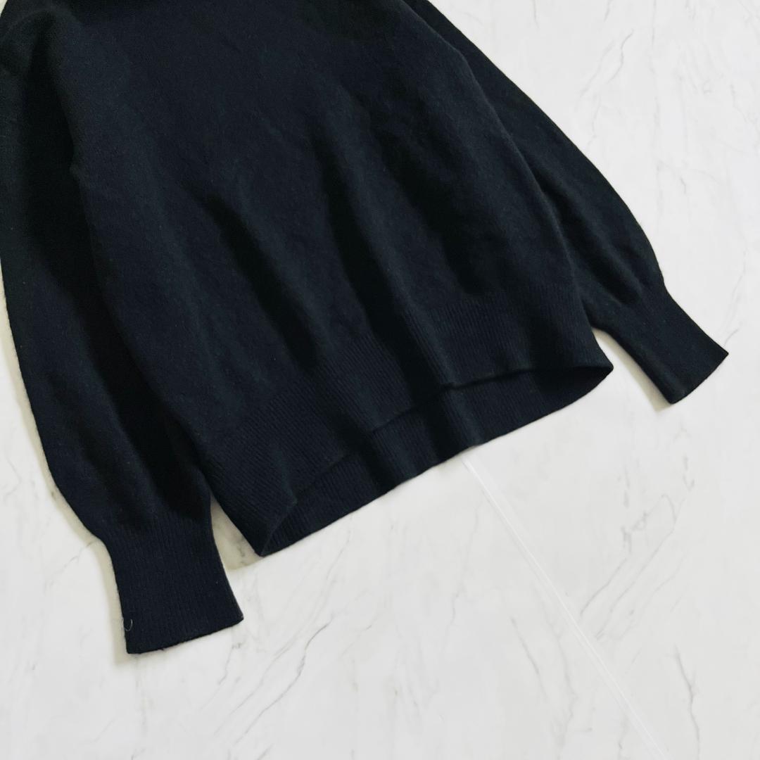 美品】スピックアンドスパン タートルネックニット カシミヤ混 ウール