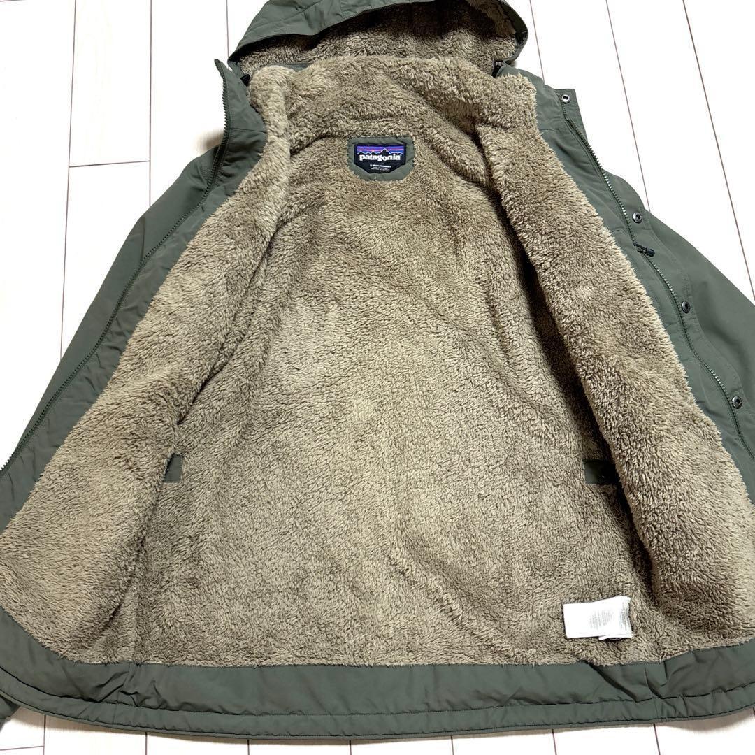 メンズS〜M】パタゴニア イスマスパーカー 裏ボア カーキ フード