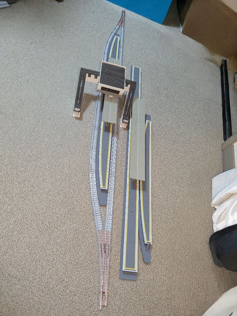 TOMIX引込線レール島式ホームセット