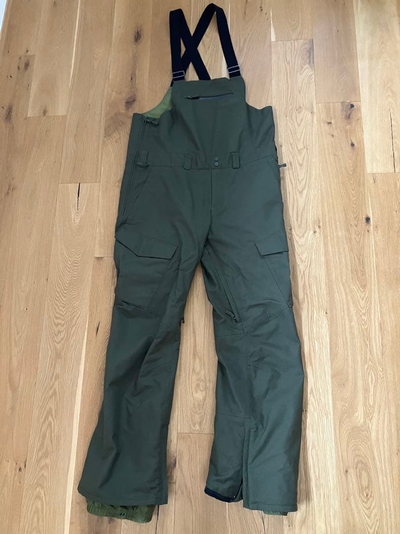 ［本日限定値下げ］Burton バートン　ビブパンツ　カーキ