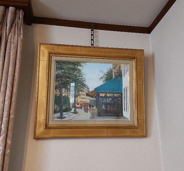 森下一夫作  一枚の繪  古径額　絵画　油彩画 Yahoo!オークション -「(森下)」(ホビー、カルチャー) の落札相場