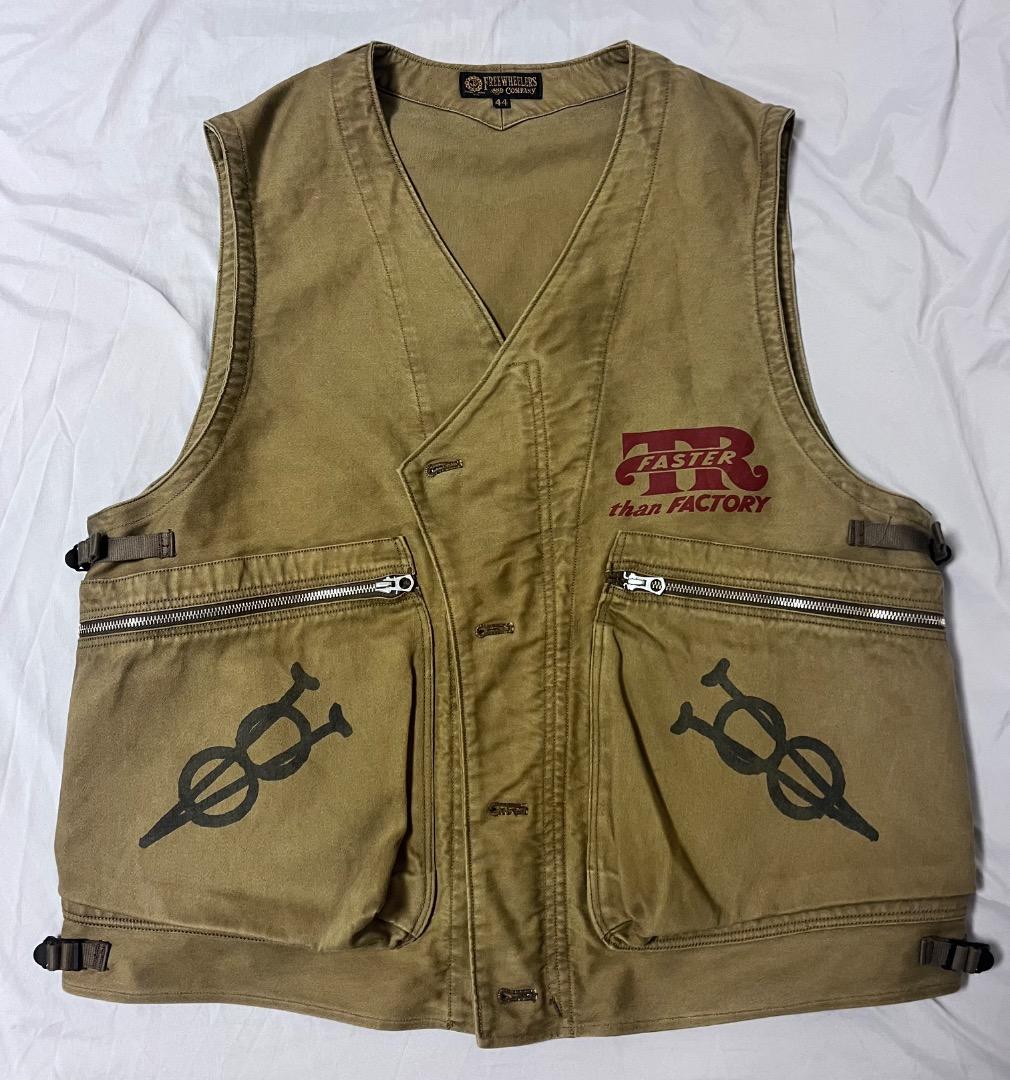 FREEWHEELERS フリーホイラーズ スピードエンジニアスリーブレスコート