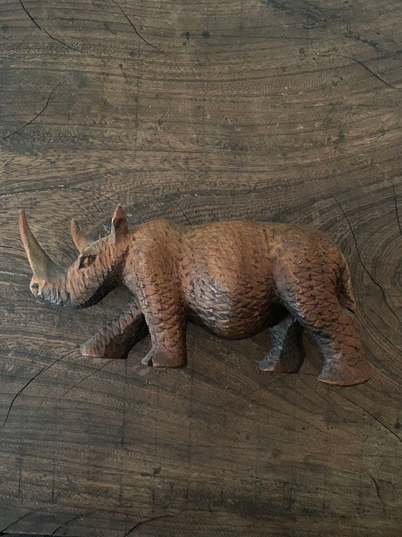 西アフリカ ヴィンテージ 古木彫 サイ一刀彫｜1920-40年代 古道具坂田