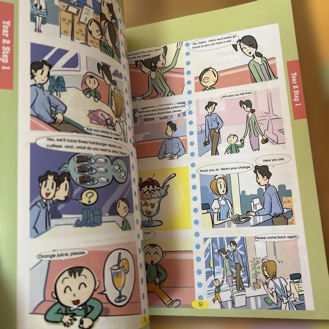 LITTLE BILINGUAL YEAR2教材セット しちだ 英語 未使用 - メルカリ