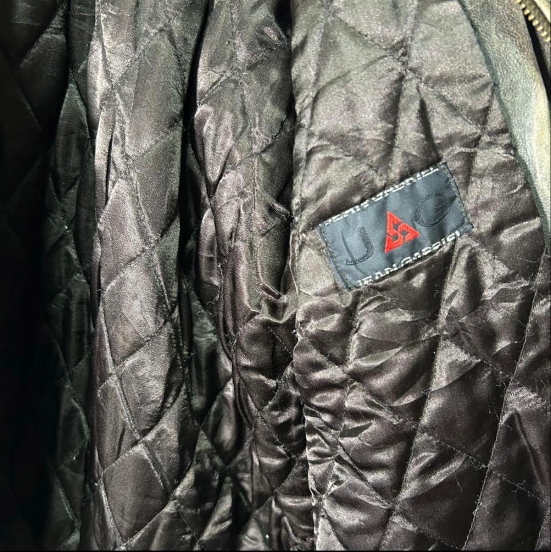 鬼フェード 本革 A2 レザージャケット 刺繍 ヴィンテージ - メルカリ