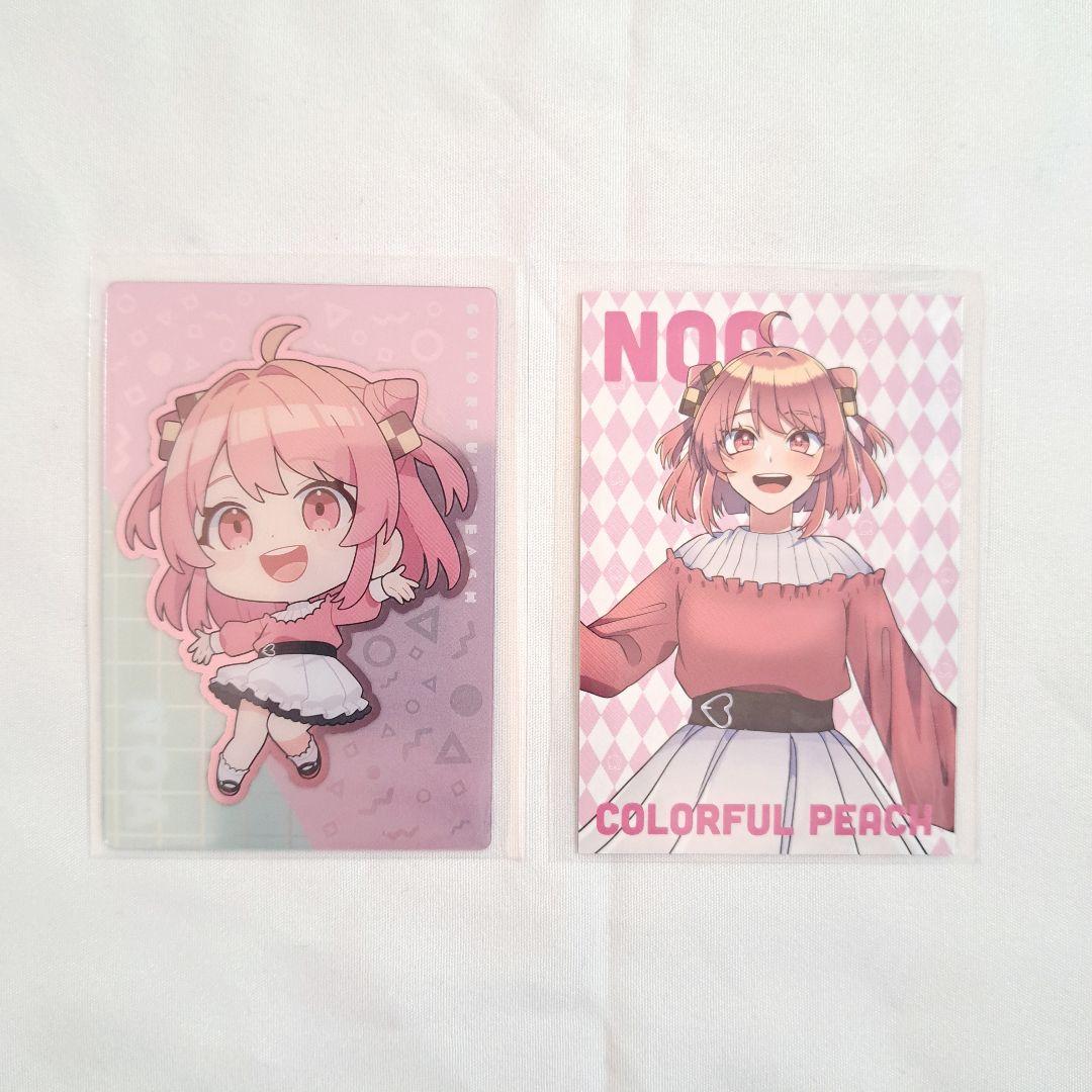 のあ ウエハースカード ワンダーランドトレカ カラフルピーチ からぴち