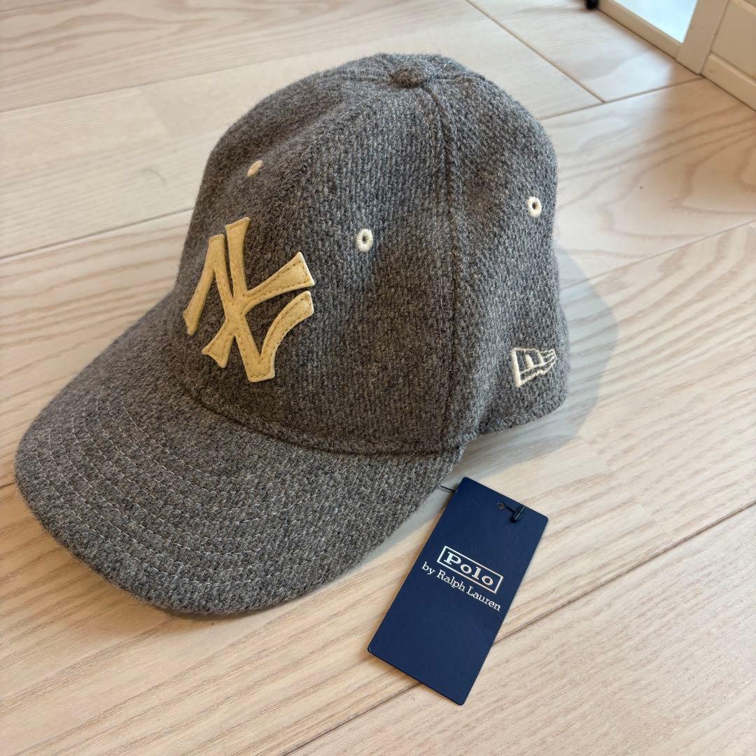Polo Ralph Lauren ヤンキース ウールブレンド キャップ