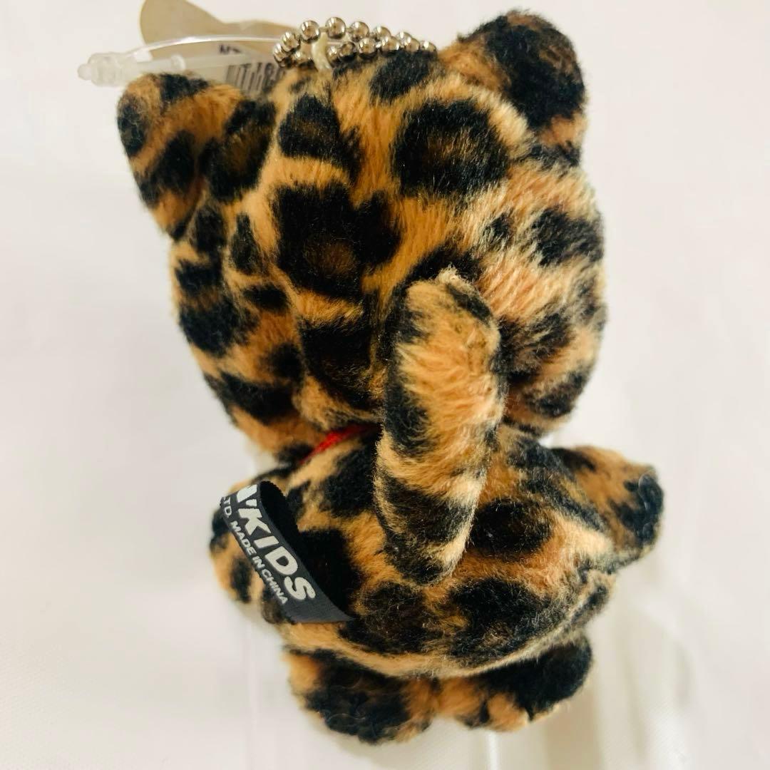 レトロ ネコっかぶり サンレモン ヒョウ柄 豹柄 猫 ぬいぐるみ