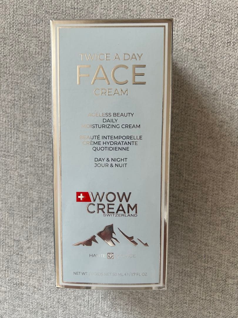 フェイスクリーム WOW CREAM TWICE A DAY FACE CREAM 50ml