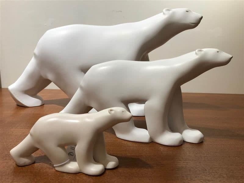 フランソワ ポンポン ルーブル美術館 ムラージュ工房 大型 シロクマ