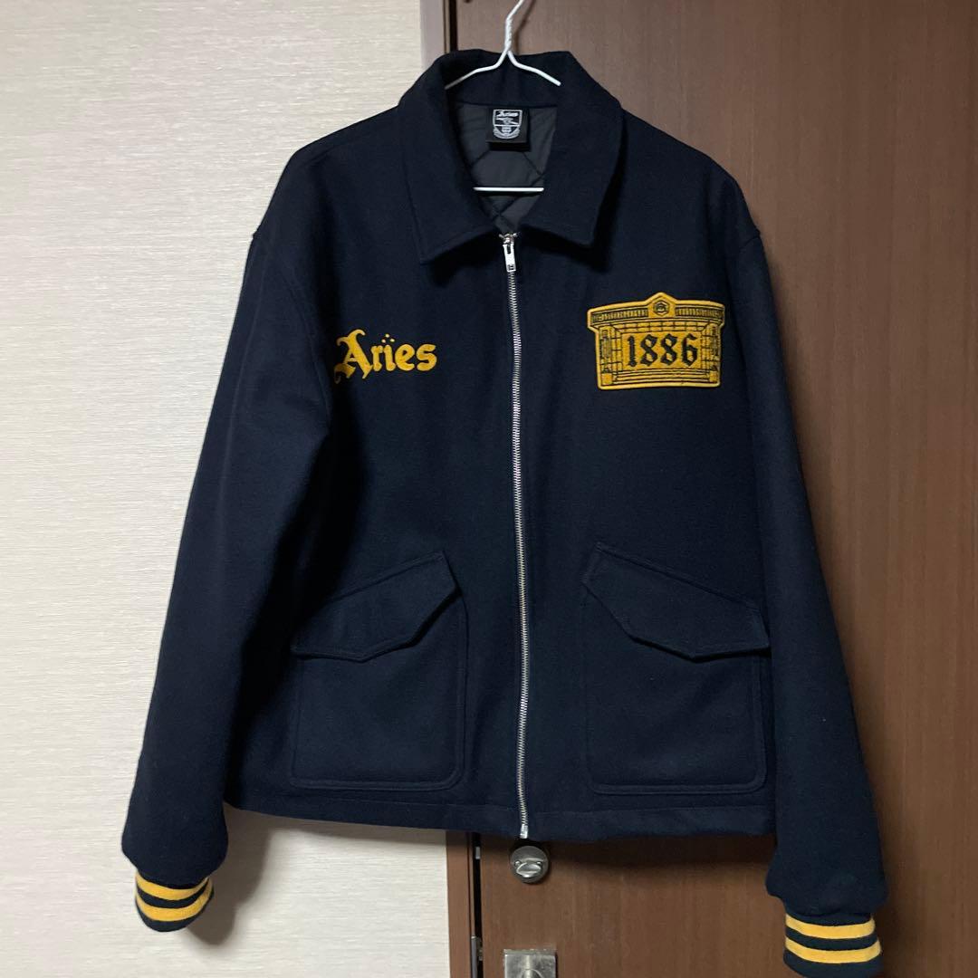 アーセナル ARSENAL aries wool bonber jacket - メルカリ