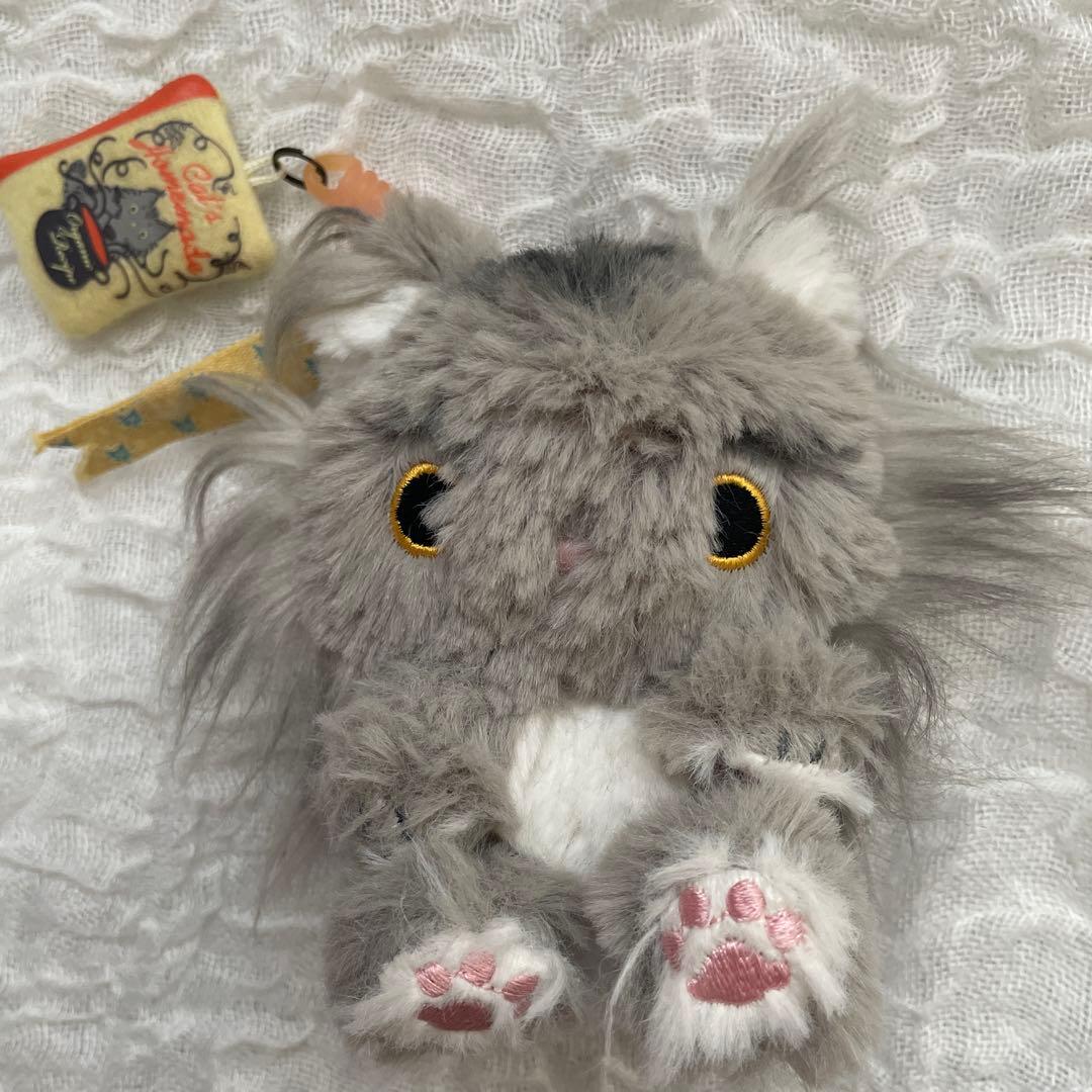 サンエックス 靴下にゃんこ 山猫 ぬいぐるストラップ - メルカリ