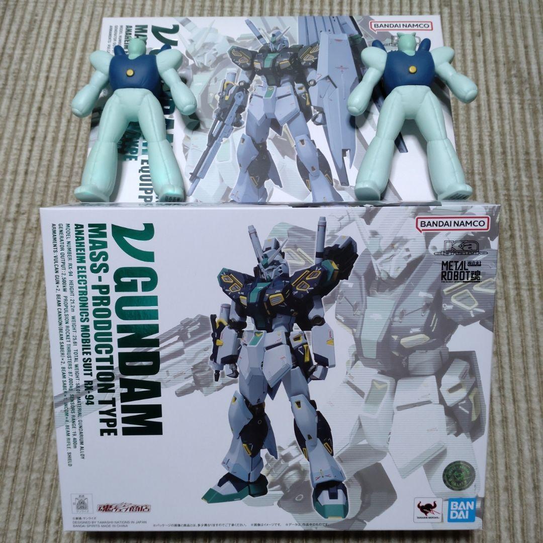 L ROBOT魂 量産型νガンダム　2機　ダミーバルーン　セット Amazon | METAL ROBOT魂 （Ka signature） ＜SIDE MS＞ 量産型ν