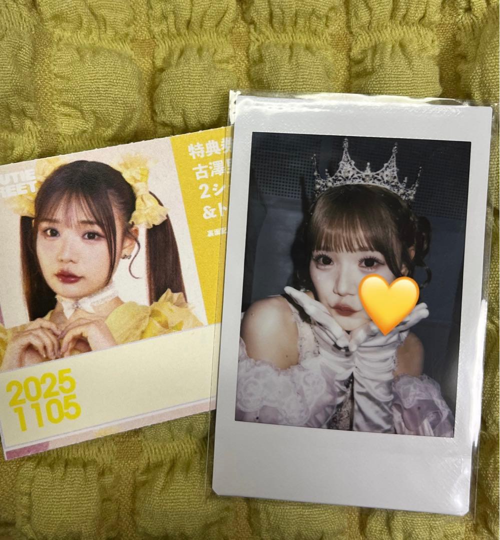 値下げ】CUTIE STREET 古澤里紗 生誕祭 チェキ - メルカリ