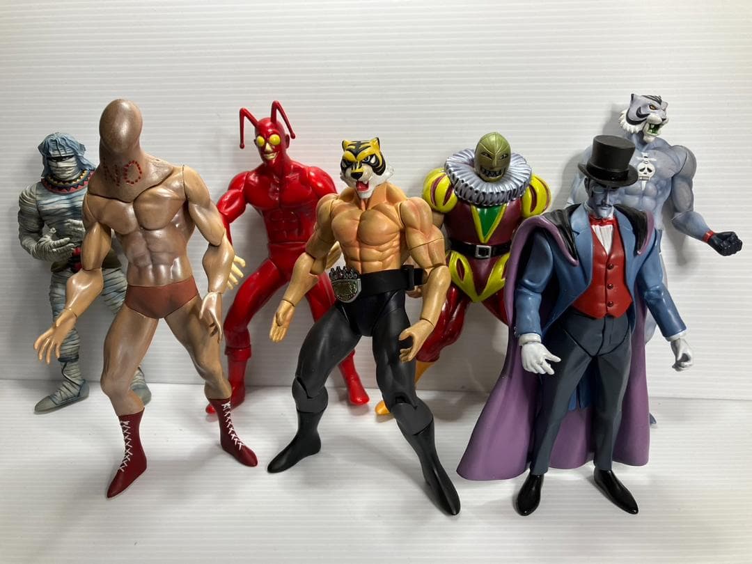 海洋堂 タイガーマスク バイオレンスアクションフィギュア 7体セット