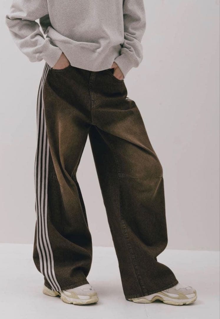 【THETOE】 Emirates Track Denim Pants