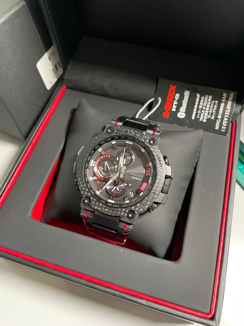 美品 動作済 GSHOCK MTG-B1000B-1AJF