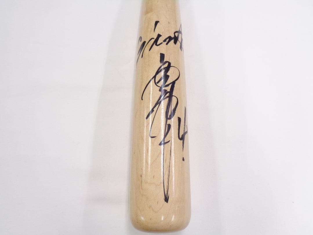 ゆ*ー様 巨人☆高橋由伸選手☆　サイン入り実使用バット 2026年最新】高橋由伸 バットの人気アイテム - メルカリ