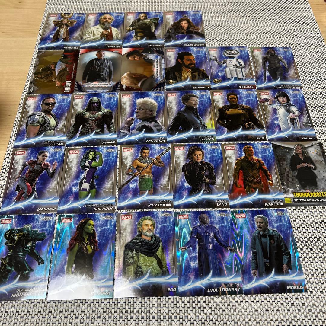 MARVEL カードセット - メルカリ