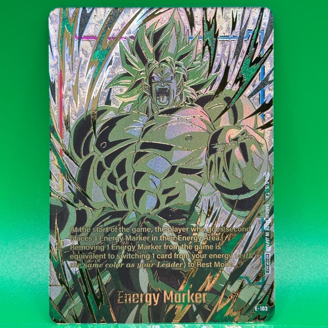 ドラゴンボール 海外 エナジーマーカー ブロリー チャンピオンシップ 英語