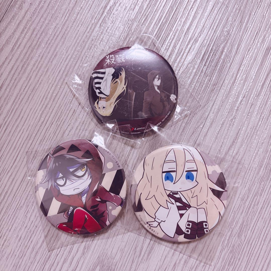 殺戮の天使 さつてん 缶バッジ アニメイト特典 セット - メルカリ