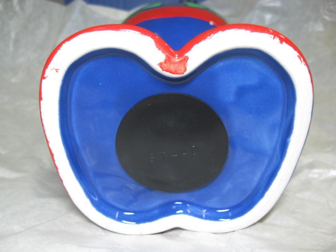 限定品】マーミット 鉄人28号 陶製高級貯金箱 ブルー デッドストック！