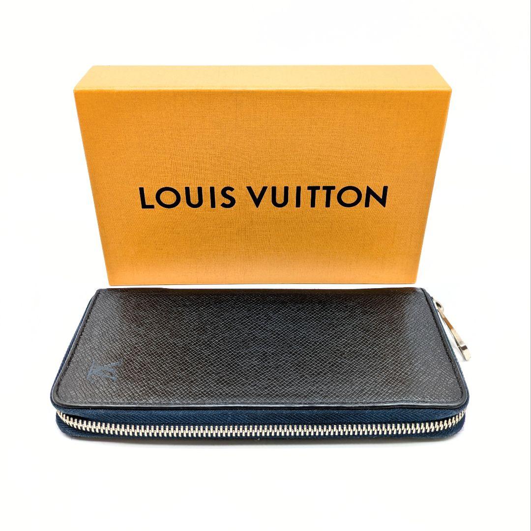 【希少カラー】ルイヴィトン ヴェルティカル ジッピー タイガ 長財布 バイカラー ルイヴィトン ジッピーウォレット ヴェルティカル タイガ グレー