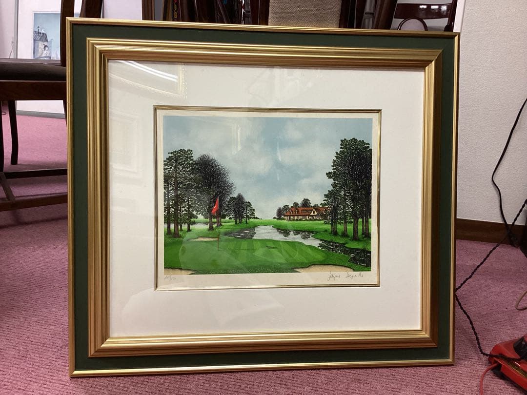 デペルト作版画　限定数150/75 Yahoo!オークション -「ジャック デペルト」の落札相場・落札価格