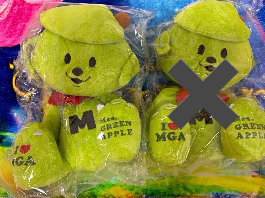 Mrs. GREEN APPLE メメルぬいぐるみ Mrs. GREEN APPLE メメル ぬいぐるみ ミセス - メルカリ