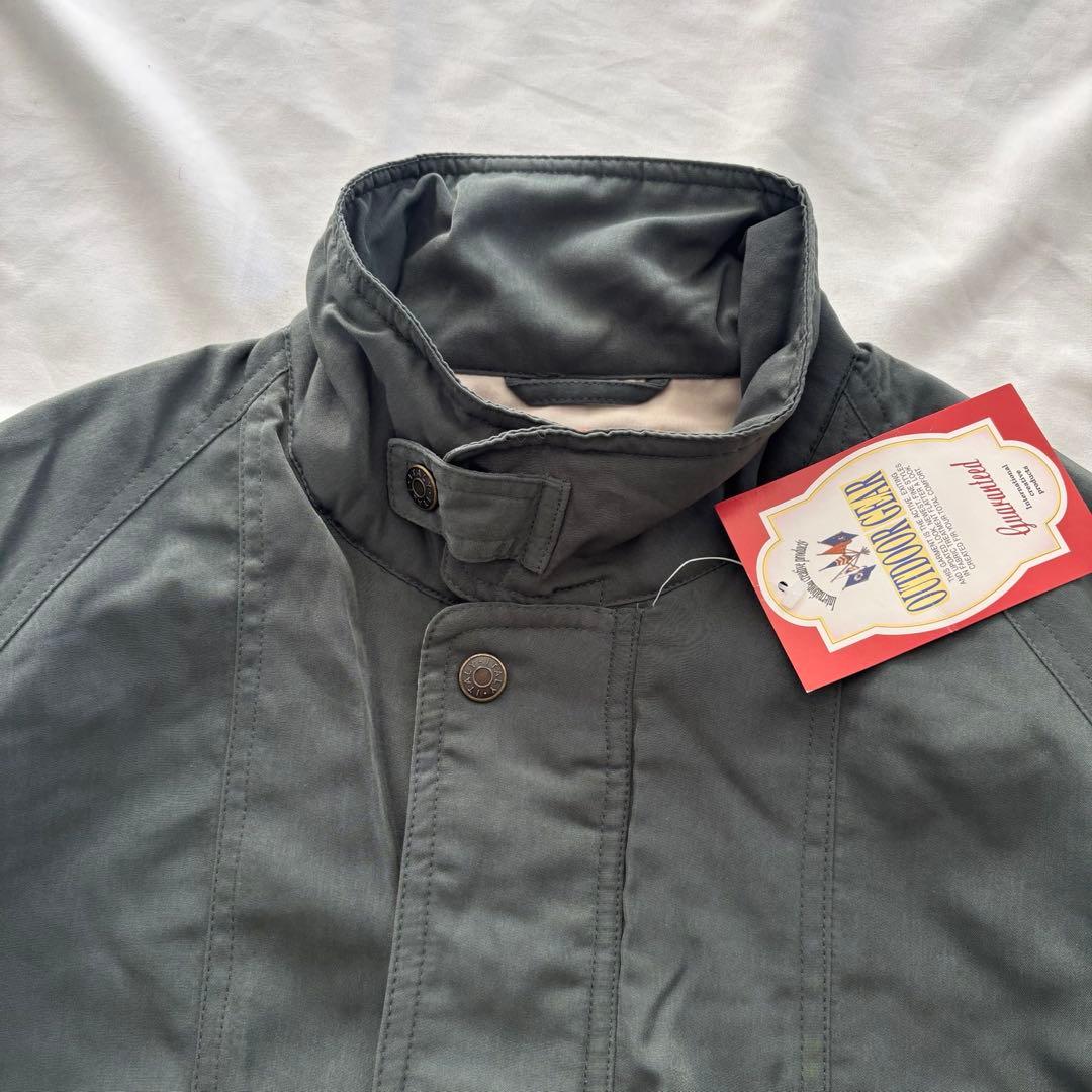 90s vintage 中綿ブルゾン 短丈 ダークグリーン アメカジ カジュアル