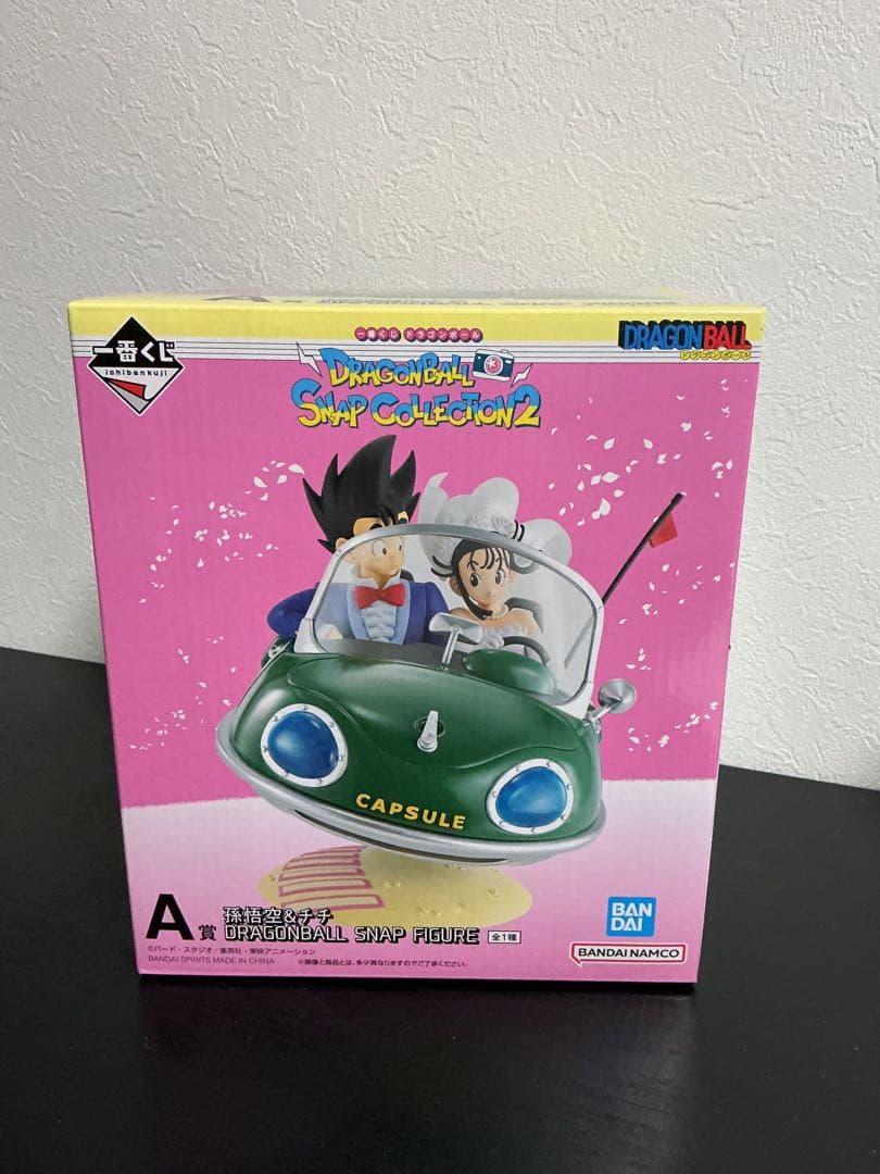 一番くじ ドラゴンボール スナップコレクション A賞 孫悟空&チチ