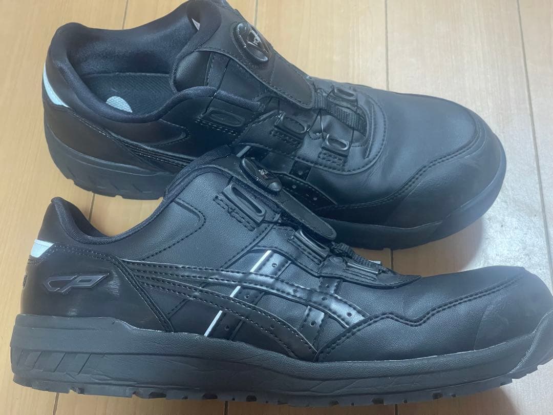ASICS ダイヤル式安全靴 CP306 ブラック27.5