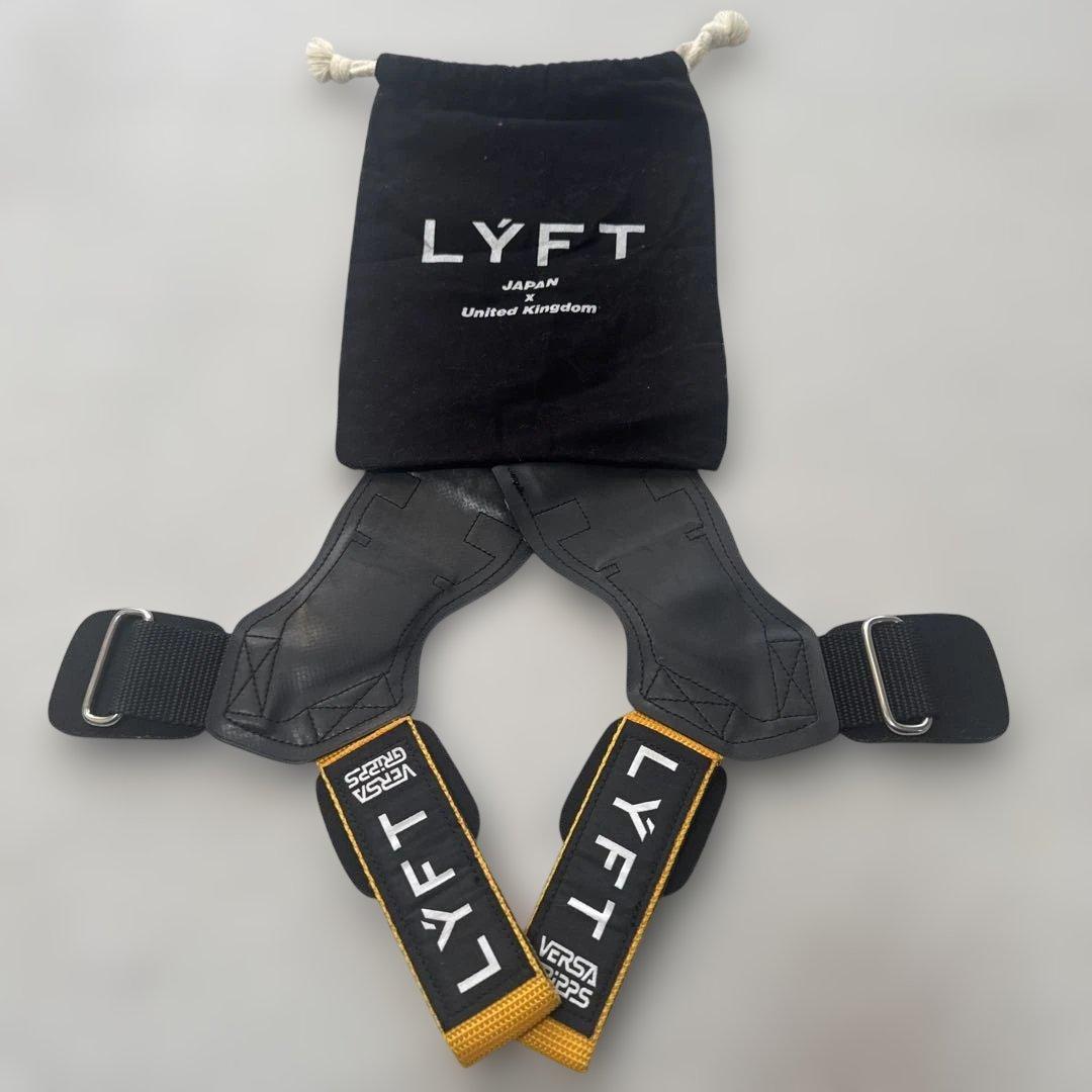LYFT VERSA GRIPPS 黄色 サイズ SMALL 美品 a77d8792a3b3599e78353ce2a72b46