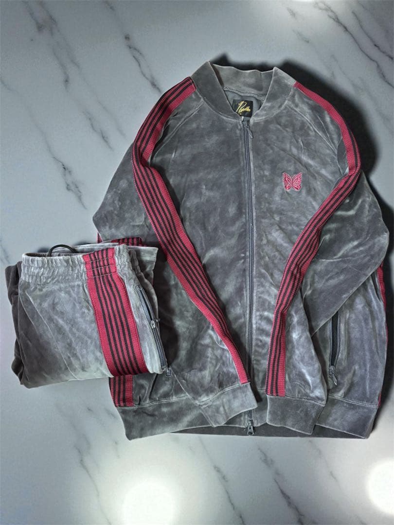 needles ベロア セットアップ IO Watson bark 着用 - メルカリ