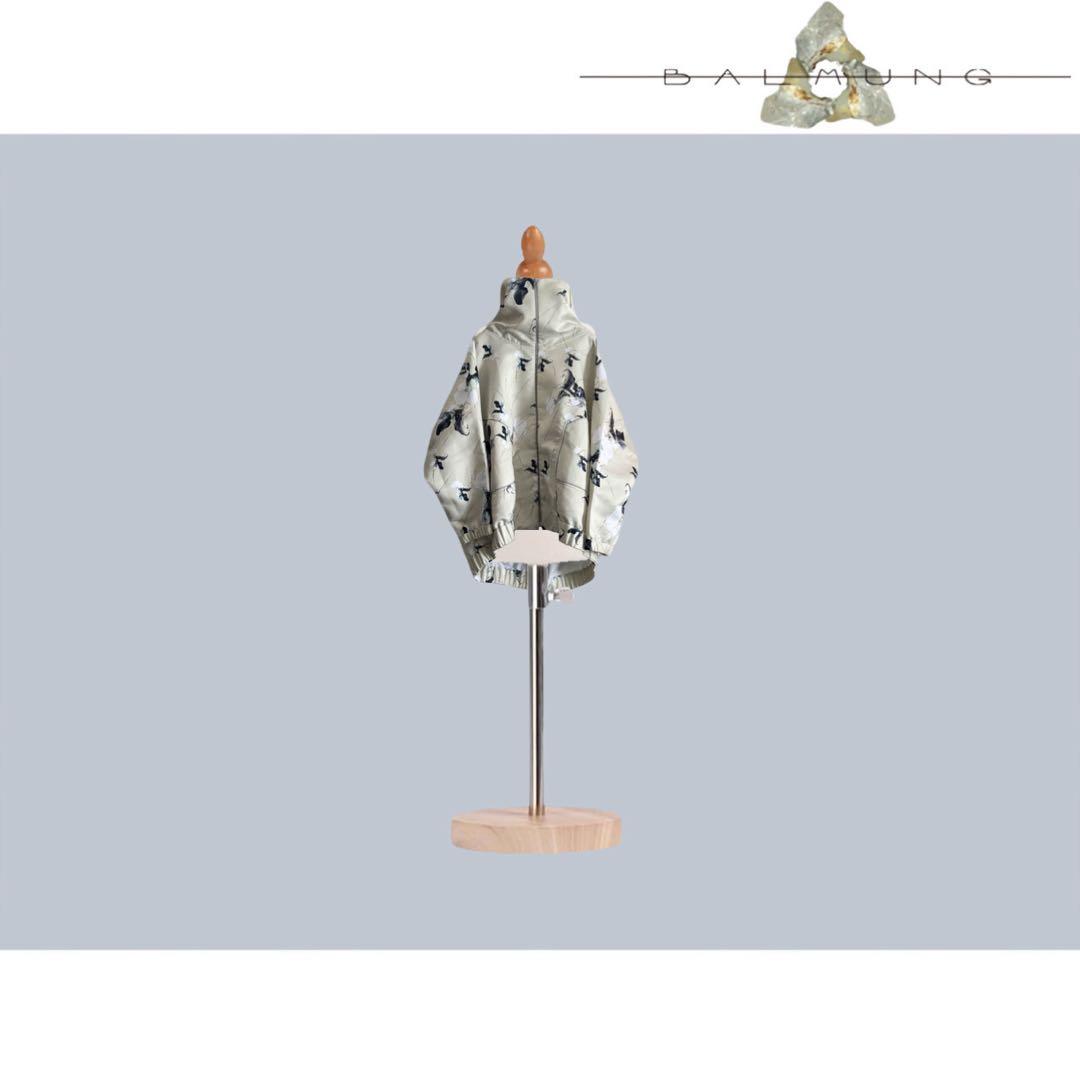 BALMUNG グラフィックハイネックビッグパーカー