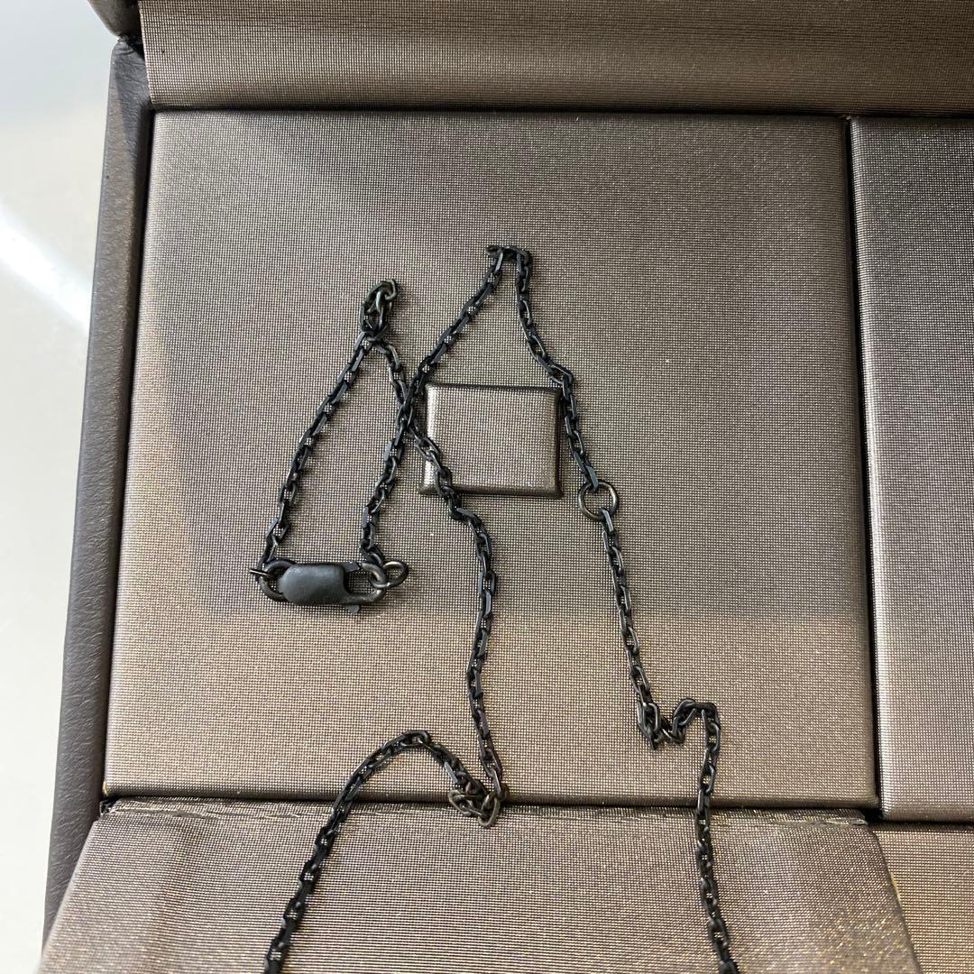 最終値下げ！】DAMIANI メトロポリタンブラック クロス ネックレス