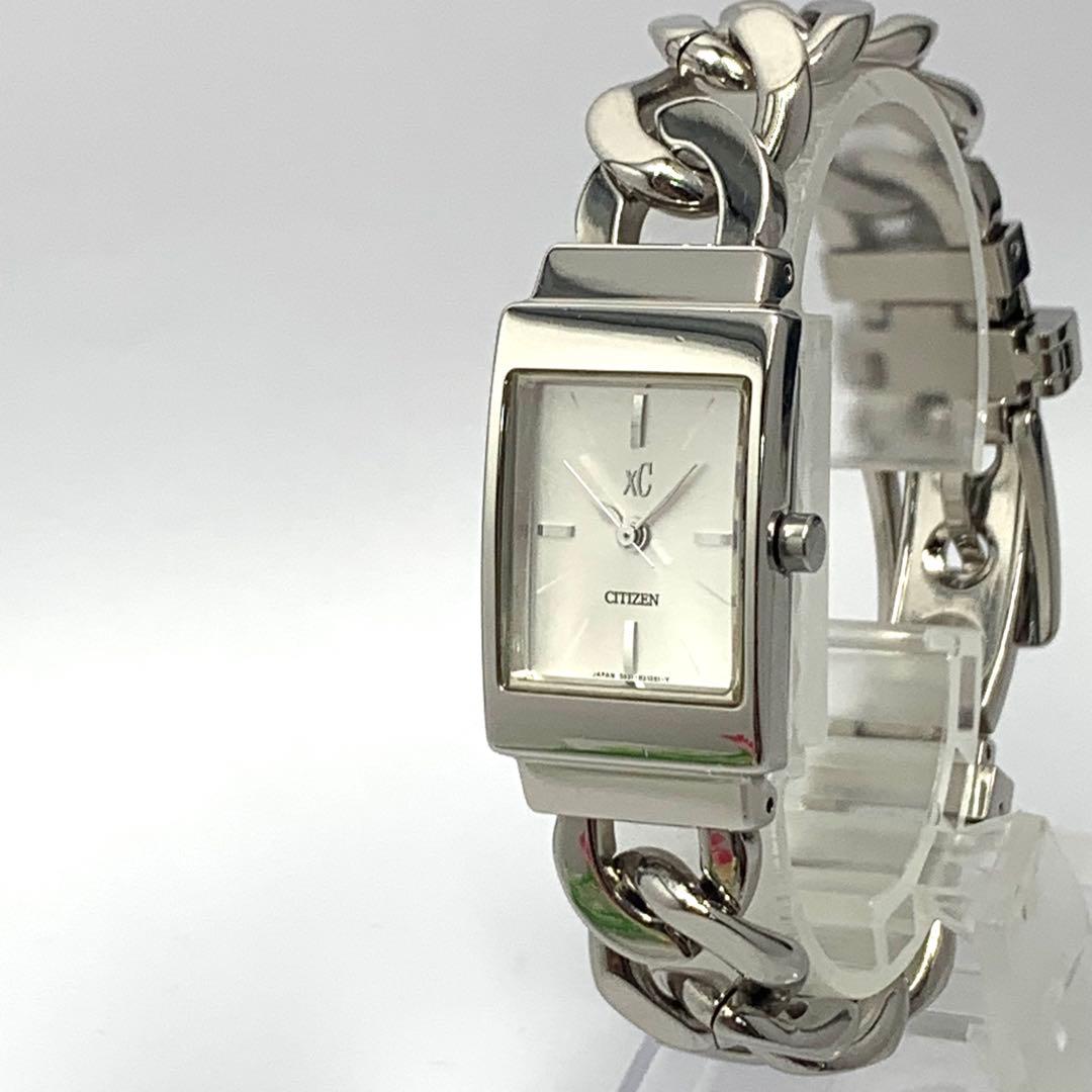 電池交換済】604 CITIZEN XC シチズン クォーツ腕時計 シルバー - メルカリ