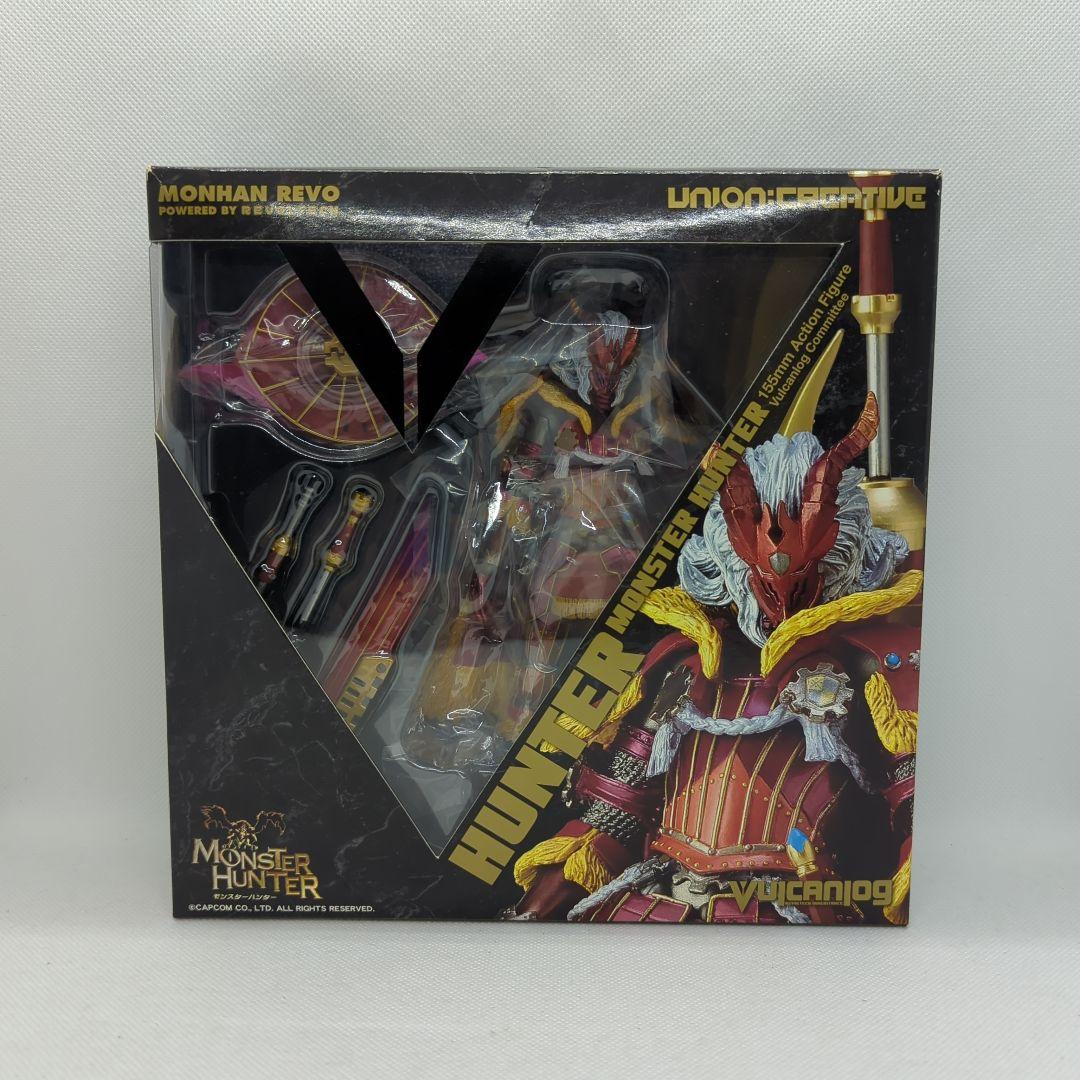 希少】ヴァルカンログ ハンター男剣士 カイザーXシリーズ フィギュア