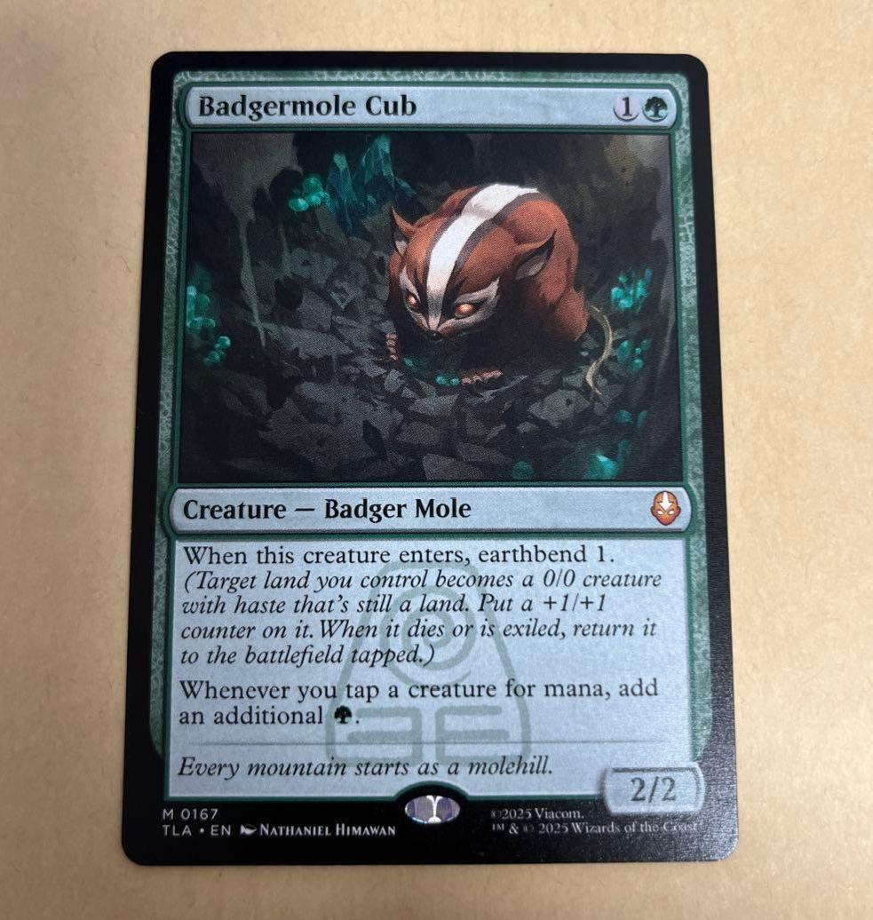 MTG】アナグマモグラの仔 Badgermole Cub 英語 www.cosaga.com