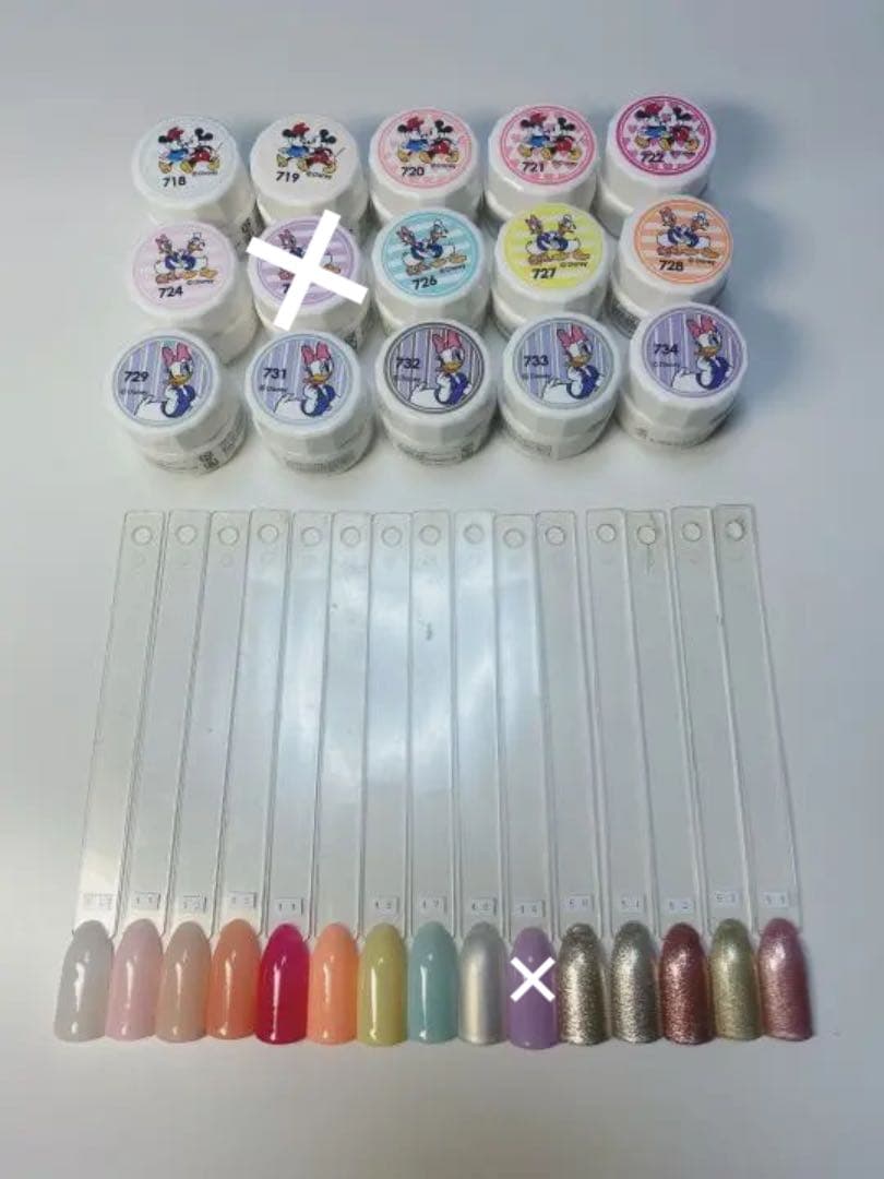 T-gel ディズニー　ネイルカラージェル14色　ネイルジェル