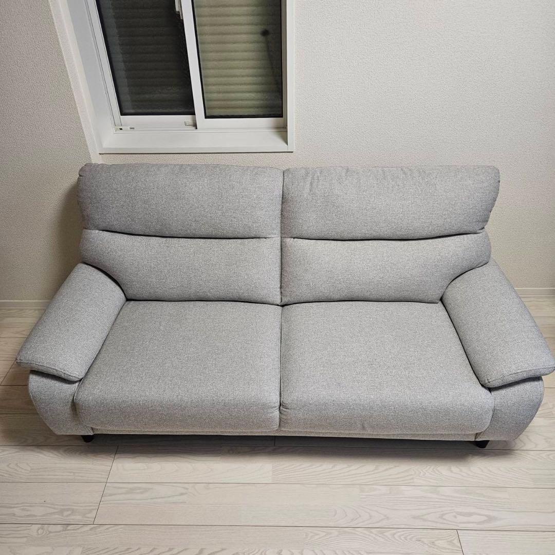 【超美品】ニトリ 3人掛けソファ 3人掛けソファ 布張りタイプ (アルナス2KD DR-BE/LBR) | ニトリネット